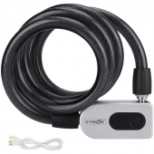 Велозамок/противоугонный трос E-twow с отпечатком пальцев