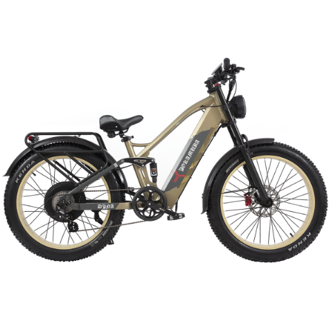 Электровелосипед Yokamura Dyna желтый