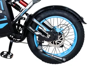 Электровелосипед Minako Apex синий