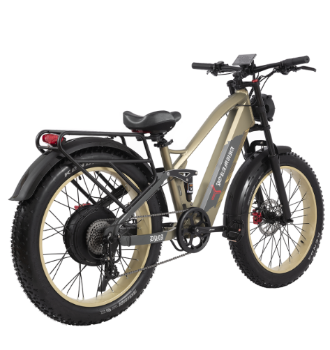 Электровелосипед Yokamura Dyna желтый