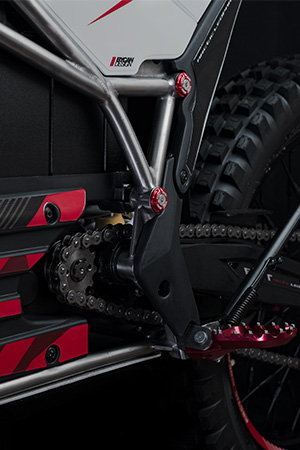 Электромотоцикл Mountain Leopard E-XT 500 Off-Road 72V40Ah