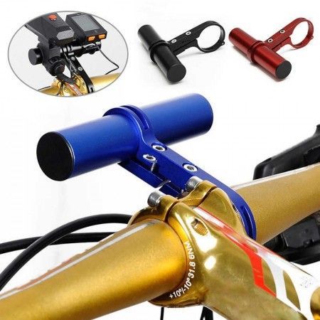 Выносной удлинитель руля с одним кронштейном (Синий)