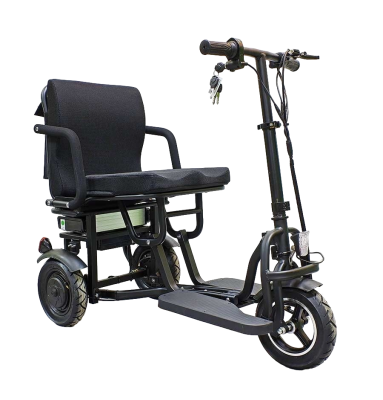 Трицикл GreenCamel Кольт V700 (48V 2x350W) 15Ah Черный