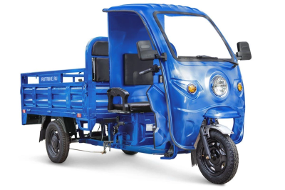 Грузовой электротрицикл Rutrike D4 КАБИНА 1800 72V1500W синий