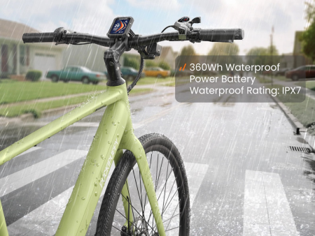 Электровелосипед PUCKIPUPPY Doberman зеленый