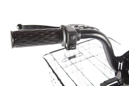 Электроскутер INTRO STRAIT с АКБ черно-красный