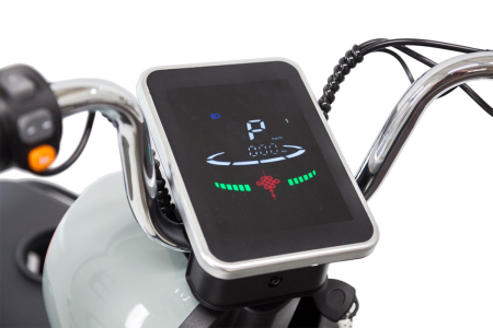 Электротрицикл Rutrike Gelbert Beta 48V/60V 800Вт зелено-белый