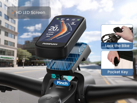 Электровелосипед PUCKIPUPPI BEAGLE оранжевый