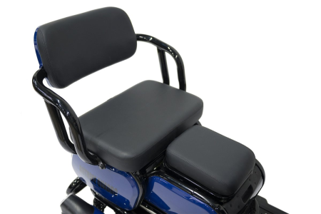 Электроскутер четырехколесный Rutrike Квадро черный