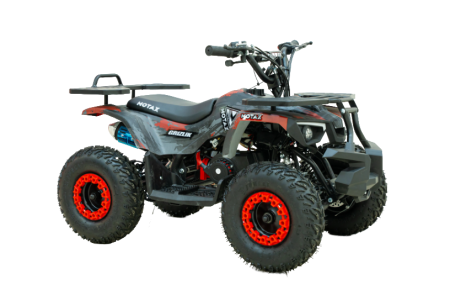 Детский квадроцикл MOTAX GRIZLIK MINI ES BW красный