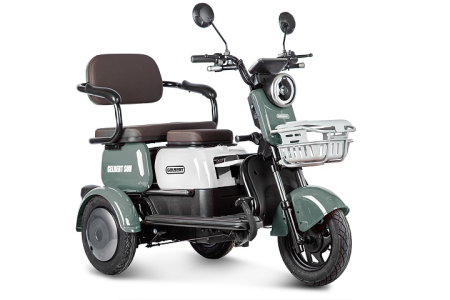Электротрицикл Rutrike Gelbert Sun 48V/60V 650Вт зелено-белый