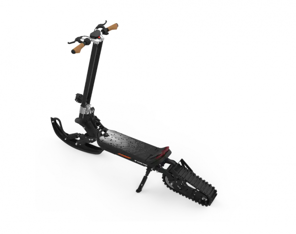 Зимний электроснегокат на гусенице / Гусеничный электросамокат Electroway T2S 30AH + летний комплект