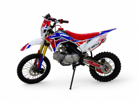 Питбайк MOTAX MX 125 Белый-красный