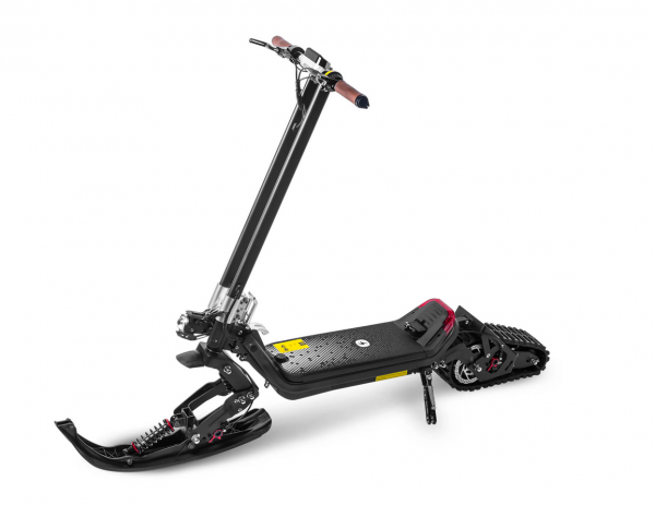 Зимний электроснегокат на гусенице / Гусеничный электросамокат Electroway T2S 30AH + летний комплект