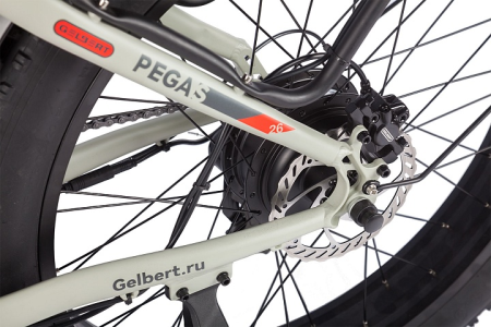 Электровелосипед Gelbert Pegas 3 DUAL PRO хаки