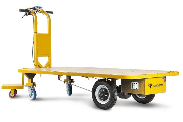 Платформенная тележка электрическая RuTrike ПЛИТА 2000