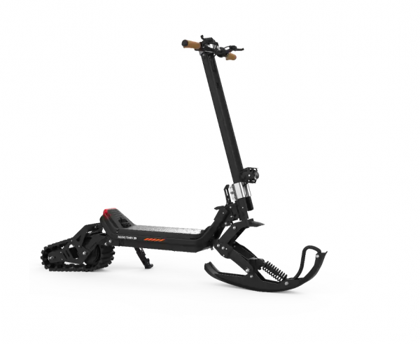 Зимний электроснегокат на гусенице / Гусеничный электросамокат Electroway T2S 20AH + летний комплект