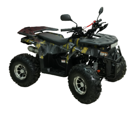 Квадроцикл бензиновый MOTAX GRIZLIK PREMIUM 150 желтый камуфляж