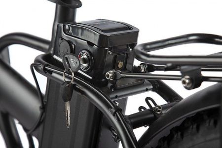 Велогибрид VOLTECO CYBER черно-оранжевый