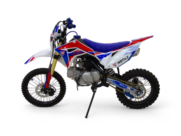 Питбайк MOTAX MX 125 Белый-синий