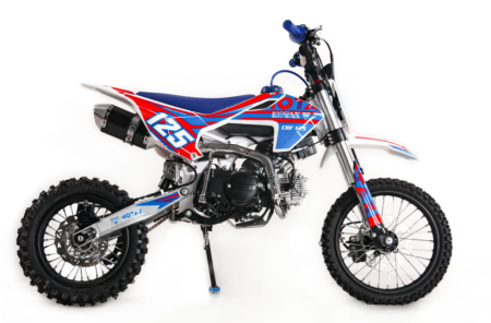 Бензиновый питбайк MOTAX CRF 125 (14/12) синий