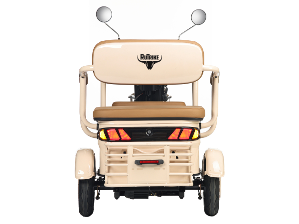 Электротрицикл Rutrike Gelbert Atlas 48V/60V 600Вт бежевый