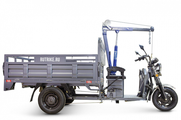 Грузовой электротрицикл Rutrike D4 NEXT с краном 1800 60V1200W