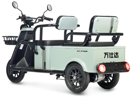 Электротрицикл Wanshida LC-F150 60V 1000Вт серый