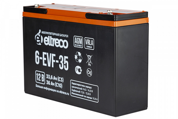 Тяговый аккумулятор Eltreco 6-EVF-32 (12V32A/H C3)
