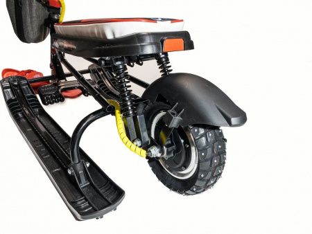 Электрический снегокат Nika Черный