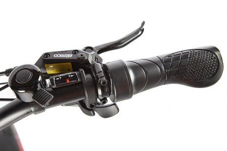 Велогибрид VOLTECO BAD DUAL NEW черно-красный