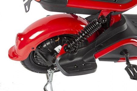 Электроскутер INTRO BUMP с АКБ черный