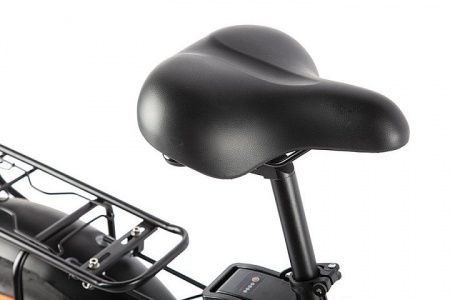 Велогибрид VOLTECO CYBER красно-черный