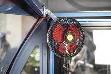 Грузовой электротрицикл Rutrike КАРГО Кабина Дуал зеленый