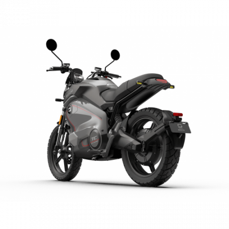 Электромотоцикл WHITE SIBERIA SUPER SOCO TC WANDERER Серый