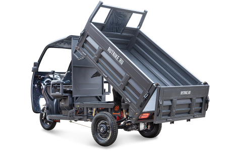 Грузовой электротрицикл Rutrike D5 1700 КАБИНА серый