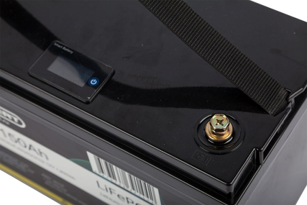 Литиевый тяговый аккумулятор Gelbert LiFePO4 (12V/150Ah/150А/1,800Wh) [6-EVF-150] Bluetooth