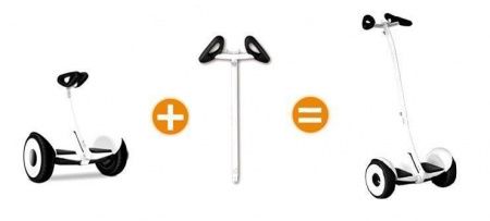 Мини-сигвей MiniRobot Mini 36V с ручкой