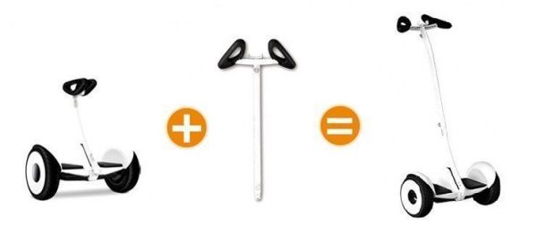 Мини-сигвей MiniRobot Mini 36V с ручкой