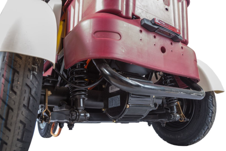 Электротрицикл Rutrike Gelbert Mercury 48V/60V 650Вт бело-красный