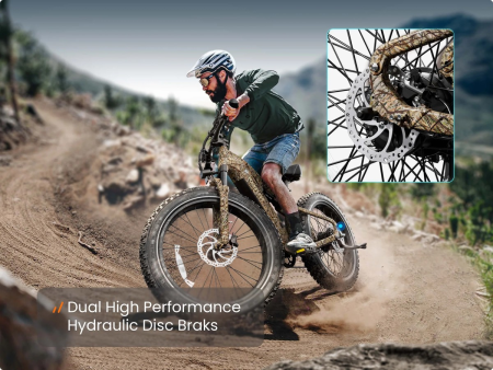 Электровелосипед PUCKIPUPPI BEAGLE камуфляж