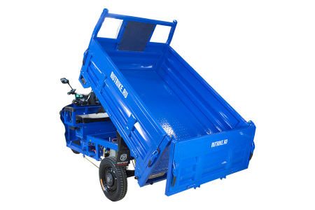 Грузовой электротрицикл Rutrike D5 1700 темно-синий