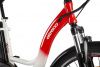 Электровелосипед Eltreco White (Бело-красный)