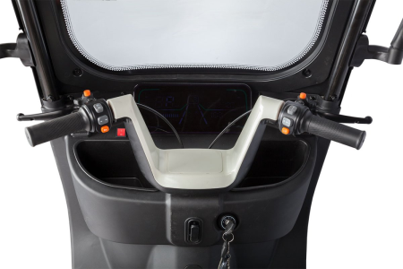 Электротрицикл Rutrike Gelbert Sarin 48V/60V 1000Вт коричнево-белый