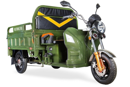 Грузовой электротрицикл Rutrike Дукат 1300 60V1000W зеленый