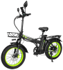 Электровелосипед SYCCYBA H1 (F10) задний привод зеленый