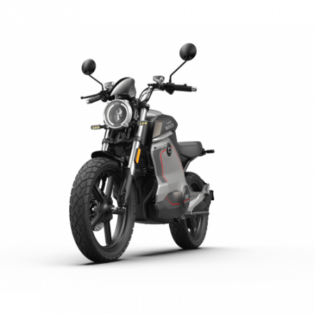 Электромотоцикл WHITE SIBERIA SUPER SOCO TC WANDERER Серый