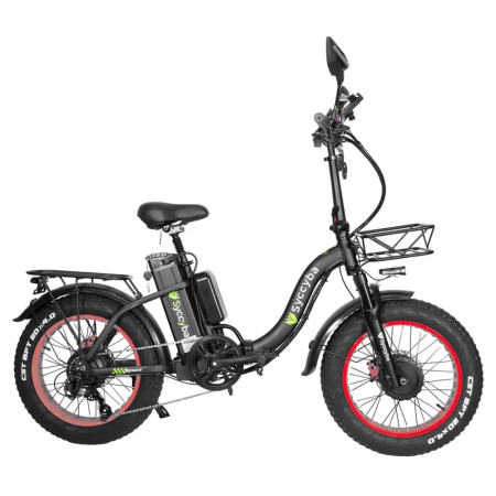 Электровелосипед Syccyba H2 DUAL красный