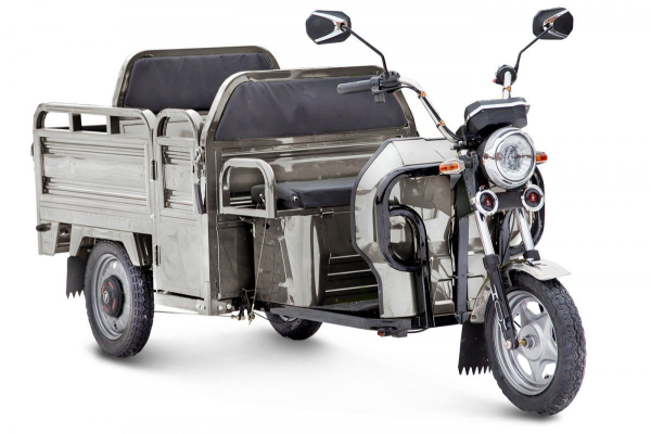 Грузовой электротрицикл Rutrike Вояж-П2 1250 60V 800W серый