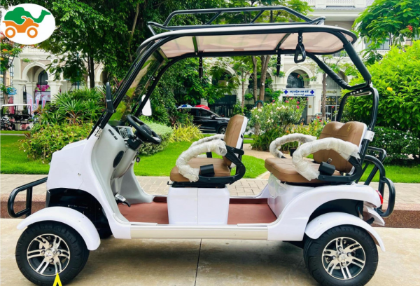 Гольфкар GreenCamel Сонора A40 New (4 seats 2500W 225/40-10' литые) белый